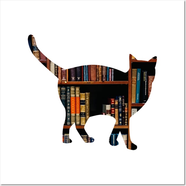 Book Cat Wall Art by reesea